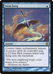 Swan Song - Theros (THS) #65 - Rare Magic: The Gathering Trading Card