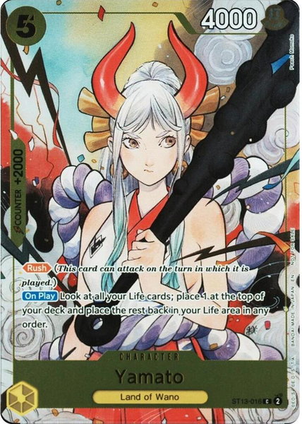 Yamato (Dash Pack 2025) - One Piece Promotion Cards One Piece trading card