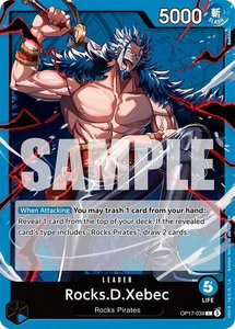 Rocks.D.Xebec (039) - The World's Strongest Warriors (OP17) #OP17-039 - Leader One Piece Trading Card