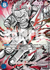 Monkey.D.Garp (OP12-056) (SP) - The World's Strongest Warriors (OP17) #OP12-056 - Super Rare One Piece Trading Card