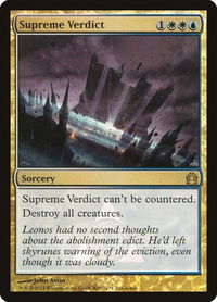Supreme Verdict - Buy-A-Box Promos (BABP) #201 - Promo Magic: The Gathering Trading Card