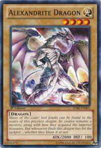 Alexandrite Dragon - Structure Deck: Saga of Blue-Eyes White Dragon (SDBE) #SDBE-EN003 - Common / Short Print YuGiOh Trading Card