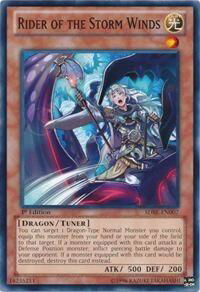 Rider of the Storm Winds - Structure Deck: Saga of Blue-Eyes White Dragon (SDBE) #SDBE-EN007 - Common / Short Print YuGiOh Trading Card