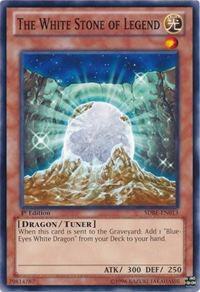 The White Stone of Legend - Structure Deck: Saga of Blue-Eyes White Dragon YuGiOh trading card