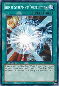 Burst Stream of Destruction - Structure Deck: Saga of Blue-Eyes White Dragon YuGiOh trading card