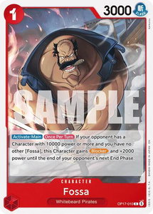 Fossa - The World's Strongest Warriors (OP17) #OP17-010 - Common One Piece Trading Card