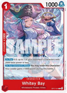 Whitey Bay - The World's Strongest Warriors (OP17) #OP17-014 - Common One Piece Trading Card