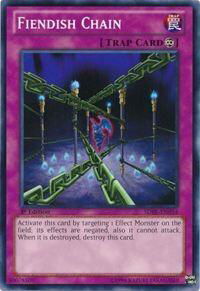Fiendish Chain - Structure Deck: Saga of Blue-Eyes White Dragon (SDBE) #SDBE-EN034 - Common / Short Print YuGiOh Trading Card