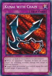 Kunai with Chain - Structure Deck: Saga of Blue-Eyes White Dragon (SDBE) #SDBE-EN035 - Common / Short Print YuGiOh Trading Card