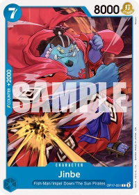 Jinbe (051) - The World's Strongest Warriors (OP17) #OP17-051 - Common One Piece Trading Card
