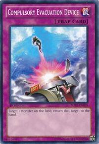 Compulsory Evacuation Device - Structure Deck: Saga of Blue-Eyes White Dragon YuGiOh trading card