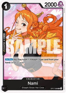 Nami (086) - The World's Strongest Warriors (OP17) #OP17-086 - Uncommon One Piece Trading Card