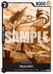 Hajrudin (Pandaman Art) - The World's Strongest Warriors (OP17) #OP17-088 - Common One Piece Trading Card