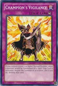 Champion's Vigilance - Structure Deck: Saga of Blue-Eyes White Dragon (SDBE) #SDBE-EN039 - Common / Short Print YuGiOh Trading Card