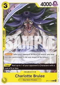 Charlotte Brulee - The World's Strongest Warriors (OP17) #OP17-108 - Common One Piece Trading Card