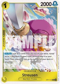 Streusen (113) - The World's Strongest Warriors (OP17) #OP17-113 - Rare One Piece Trading Card