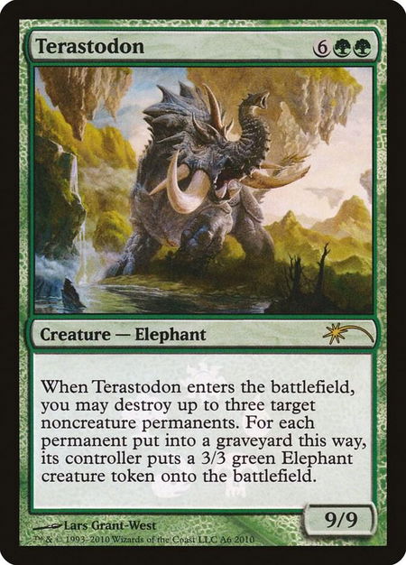 Terastodon - Media Promos Magic: The Gathering trading card