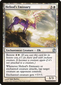 Heliod's Emissary - Theros (THS) #18 - Uncommon Magic: The Gathering Trading Card