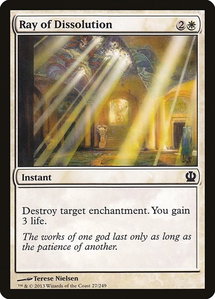 Ray of Dissolution - Theros (THS) #27 - Common Magic: The Gathering Trading Card