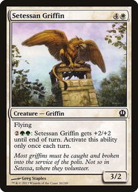Setessan Griffin - Theros (THS) #30 - Common Magic: The Gathering Trading Card