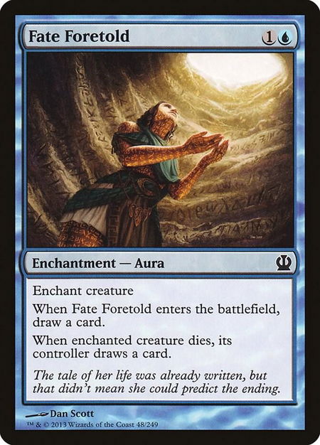 Fate Foretold - Theros Magic: The Gathering trading card