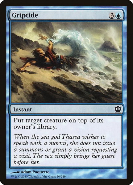 Griptide - Theros Magic: The Gathering trading card