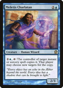 Meletis Charlatan - Theros (THS) #54 - Rare Magic: The Gathering Trading Card