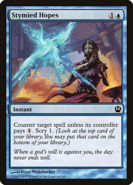 Stymied Hopes - Theros Magic: The Gathering trading card