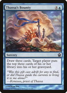 Thassa's Bounty - Theros (THS) #67 - Common Magic: The Gathering Trading Card