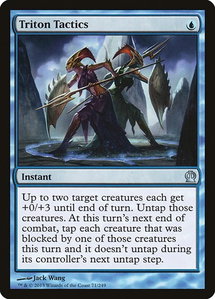 Triton Tactics - Theros (THS) #71 - Uncommon Magic: The Gathering Trading Card