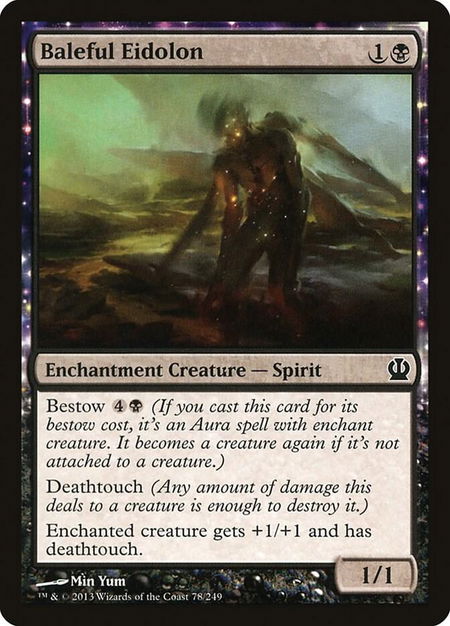 Baleful Eidolon - Theros Magic: The Gathering trading card