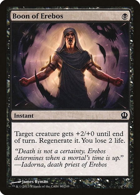 Boon of Erebos - Theros Magic: The Gathering trading card