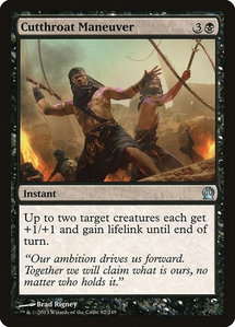 Cutthroat Maneuver - Theros (THS) #82 - Uncommon Magic: The Gathering Trading Card
