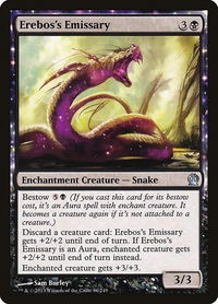 Erebos's Emissary - Theros (THS) #86 - Uncommon Magic: The Gathering Trading Card
