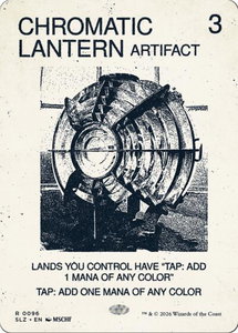 Chromatic Lantern (0096) - Secret Lair x MSCHF: The Zeta Set (SLZ) #96 - Rare Magic: The Gathering Trading Card