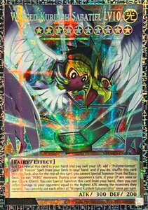 Winged Kuriboh Sabatiel LV10 (GMR) - Magnificent Monsters (MAMO) #MAMO-EN006 - Grand Master Rare YuGiOh Trading Card