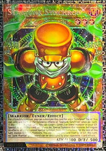Starjunk Synchron (GMR) - Magnificent Monsters (MAMO) #MAMO-EN008 - Grand Master Rare YuGiOh Trading Card