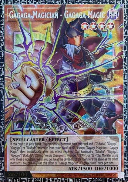 Gagaga Magician - Gagaga Magic (GMR) - Magnificent Monsters YuGiOh trading card