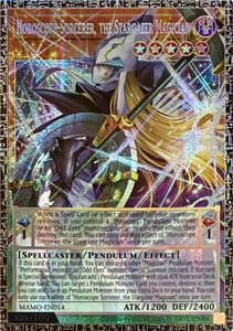 Horoscope Sorcerer, the Stargazer Magician (GMR) - Magnificent Monsters (MAMO) #MAMO-EN014 - Grand Master Rare YuGiOh Trading Card