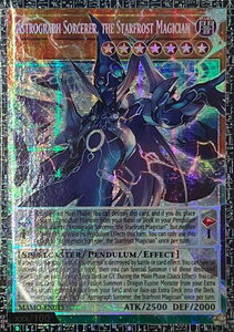 Astrograph Sorcerer, the Starfrost Magician (GMR) - Magnificent Monsters (MAMO) #MAMO-EN015 - Grand Master Rare YuGiOh Trading Card