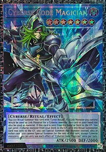 Cyberse Code Magician (GMR) - Magnificent Monsters (MAMO) #MAMO-EN017 - Grand Master Rare YuGiOh Trading Card