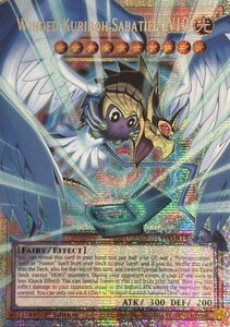 Winged Kuriboh Sabatiel LV10 (Starlight Rare) (Extended Art) - Magnificent Monsters (MAMO) #MAMO-EN006 - Starlight Rare YuGiOh Trading Card