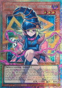 Gagaga Girl - Cell Phone Subtraction (Starlight Rare) (Extended Art) - Magnificent Monsters (MAMO) #MAMO-EN012 - Starlight Rare YuGiOh Trading Card