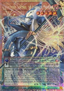 Horoscope Sorcerer, the Stargazer Magician (Starlight Rare) (Extended Art) - Magnificent Monsters (MAMO) #MAMO-EN014 - Starlight Rare YuGiOh Trading Card