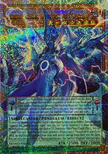 Astrograph Sorcerer, the Starfrost Magician (Starlight Rare) (Extended Art) - Magnificent Monsters (MAMO) #MAMO-EN015 - Starlight Rare YuGiOh Trading Card
