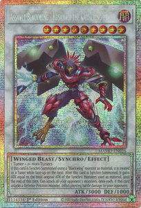 Assault Blackwing - Kusanagi the Gathering Storm (Starlight Rare) - Magnificent Monsters (MAMO) #MAMO-EN026 - Starlight Rare YuGiOh Trading Card