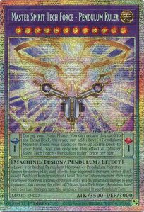 Master Spirit Tech Force - Pendulum Ruler (Starlight Rare) - Magnificent Monsters (MAMO) #MAMO-EN027 - Starlight Rare YuGiOh Trading Card