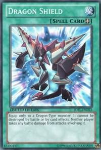Dragon Shield trading card from Judgment of the Light Dragon Shield - Judgment of the Light YuGiOh trading card