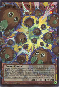 Kuriboh - Multiply! (Extended Art) - Magnificent Monsters (MAMO) #MAMO-EN002 - Ultra Rare YuGiOh Trading Card