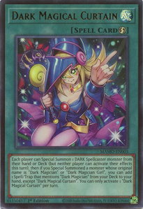 Dark Magical Curtain - Magnificent Monsters (MAMO) #MAMO-EN003 - Ultra Rare YuGiOh Trading Card